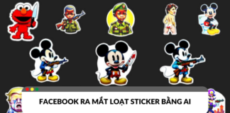 Facebook ra mắt loạt sticker bằng AI mới