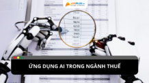 Sự thay đổi của ngành thuế khi có ứng dụng AI