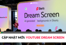 Cập nhật mới: YouTube Dream Screen kết hợp AI