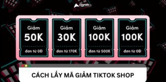 Cách lấy mã giảm TikTok Shop