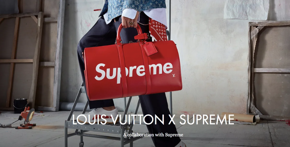 Hợp tác thương hiệu: Louis Vuitton x Supreme 