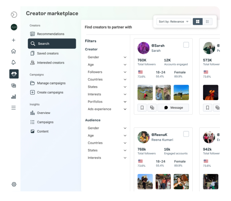 Tìm hiểu về công cụ Instagram Creator Marketplace