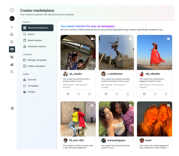 Tìm hiểu về công cụ Instagram Creator Marketplace