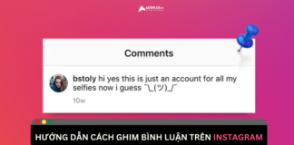 Hướng dẫn cách ghim bình luận trên Instagram