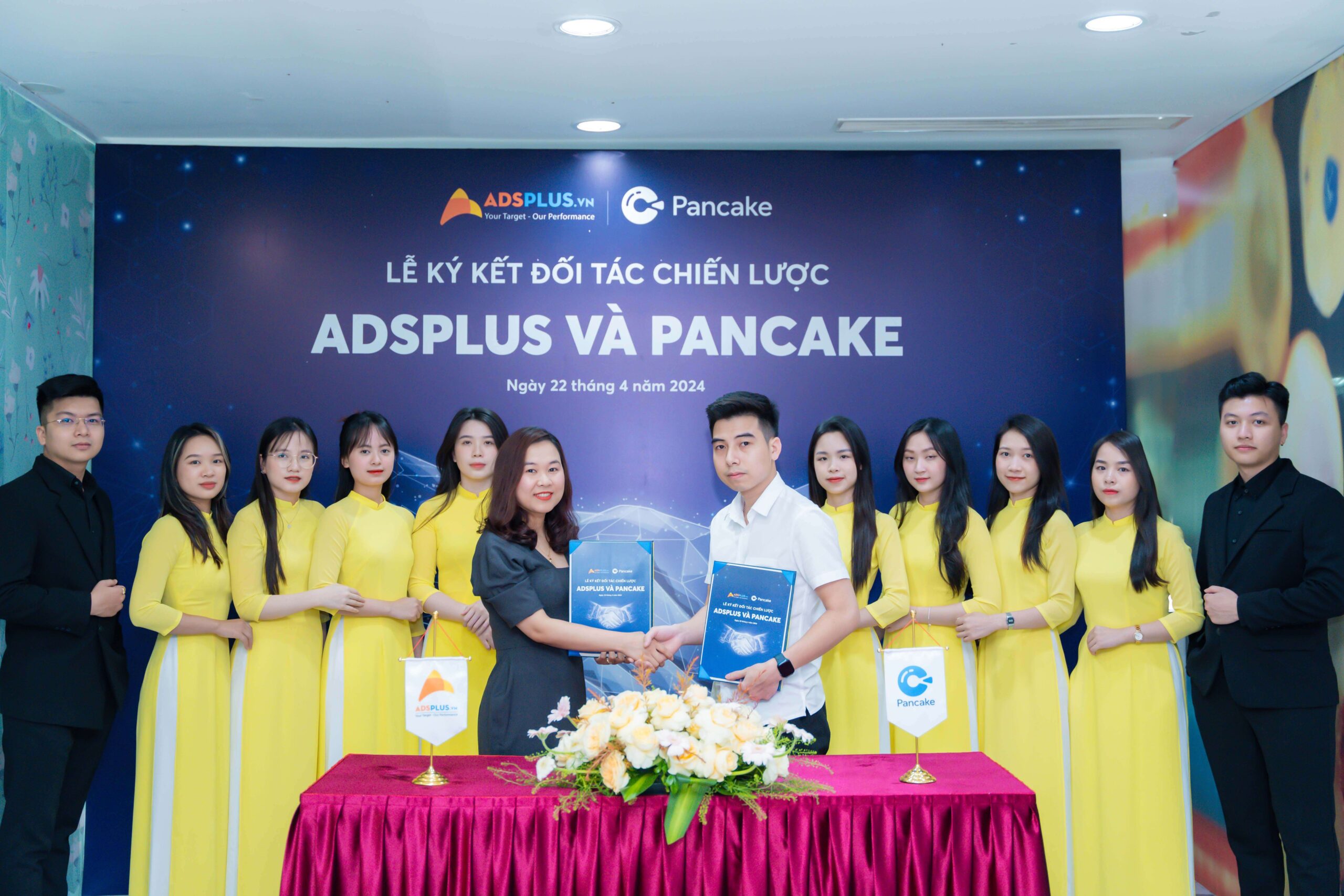 Hợp tác thương mại cùng tạo giá trị giữa Adsplus & Pancake 