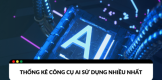 Thống kê công cụ AI sử dụng nhiều nhất 2024