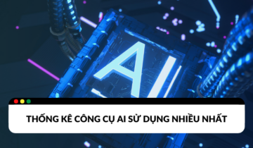 Thống kê công cụ AI sử dụng nhiều nhất 2024