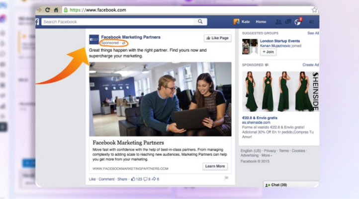 Quảng cáo tài trợ - cách chạy quảng cáo Facebook hiệu quả