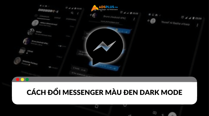 Cách đổi giao diện Messenger màu đen