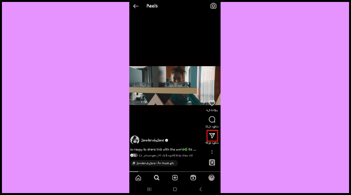 Cách tải video Instagram có nhạc đơn giản trên điện thoại