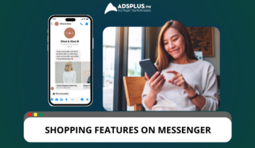 Shopping features on Messenger