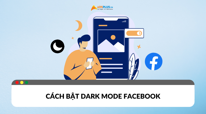 cách bật dark mode facebook trên điện thoại và máy tính đơn giản