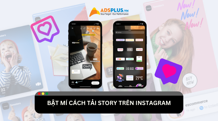 Hướng dẫn cách tải story trên Instagram