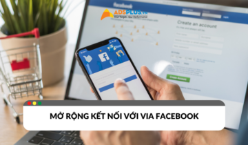 Mở rộng kết nối với tài khoản Via Facebook