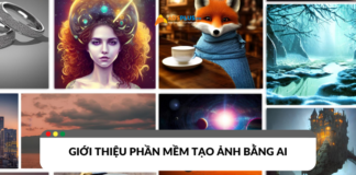 Phần mềm tạo ảnh bằng AI