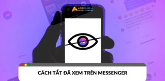 Cách tắt đã xem trên Messenger