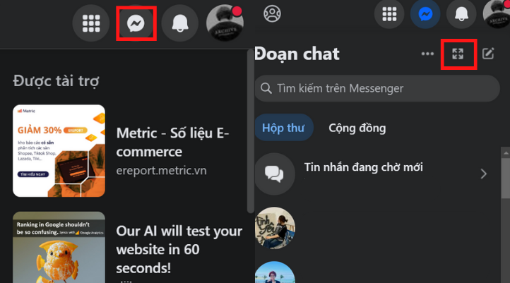 Mách bạn mẹo hay để xem tin nhắn đầu tiên trên Messenger