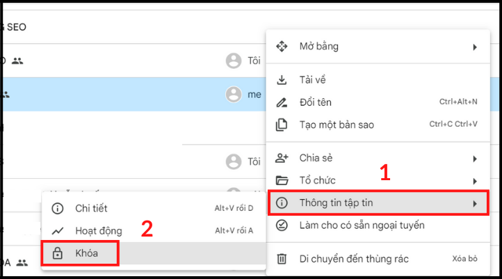 Bật mí cách khóa trang tính trên Google Drive siêu tiện lợi