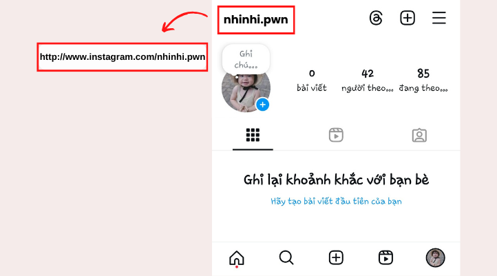 Hướng dẫn cách lấy link Instagram trên điện thoại và máy tính