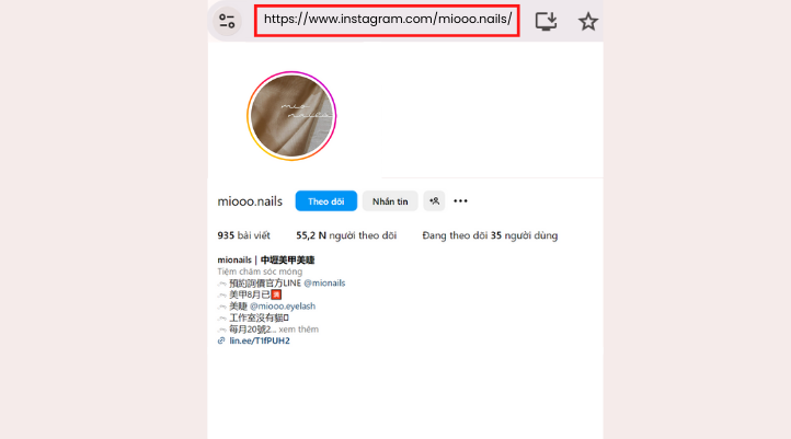 Hướng dẫn cách lấy link Instagram trên điện thoại và máy tính