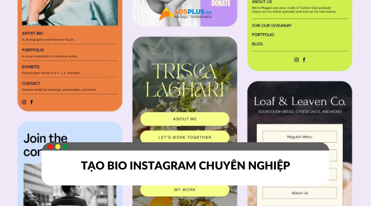 Cách tạo Bio trên Instagram một cách chuyên nghiệp bằng Canva