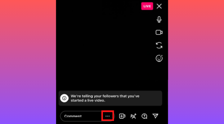 Hướng dẫn cách tắt bình luận livestream Instagram đơn giản