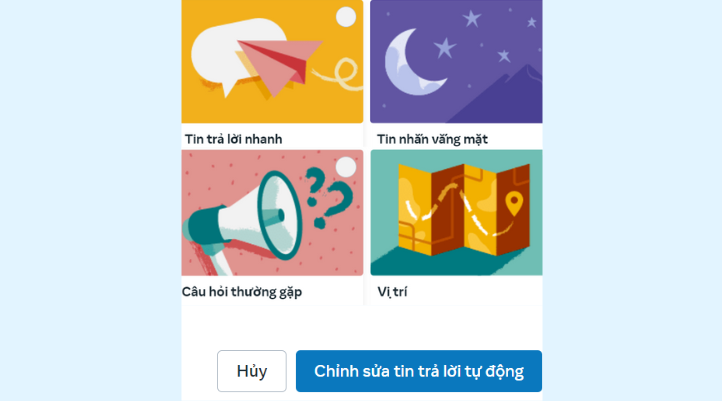 Cài đặt tin nhắn tự động trên fanpage chỉ trong vài bước