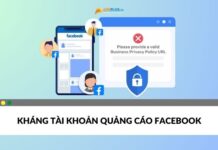 Mẹo kháng tài khoản quảng cáo Facebook