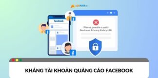 Mẹo kháng tài khoản quảng cáo Facebook