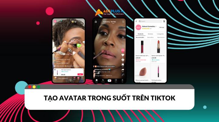 Cách làm avatar trong suốt trên TikTok miễn phí