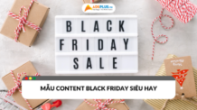 Mẫu content Black Friday siêu hay