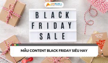 Mẫu content Black Friday siêu hay