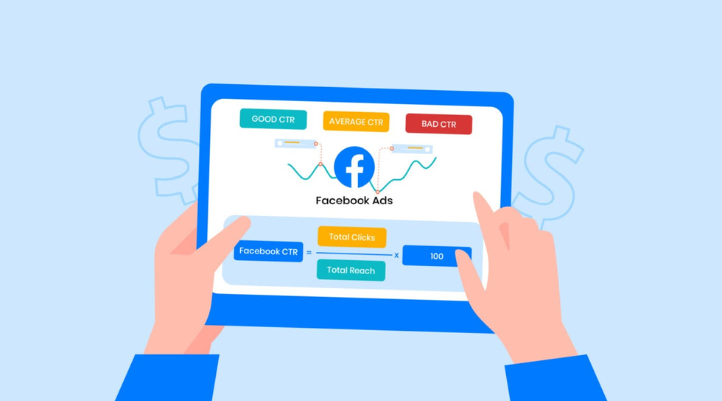 Công thức tính CTR Facebook Ads