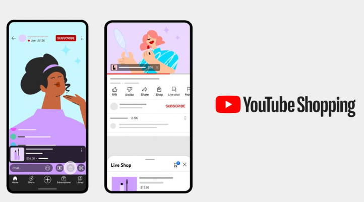 Youtube Shopping giúp người dùng có thể vừa giải trí trên cùng một ứng dụng