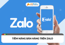 Tiềm năng bán hàng trên Zalo