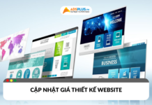 Cập nhật giá thiết kế website mới nhất