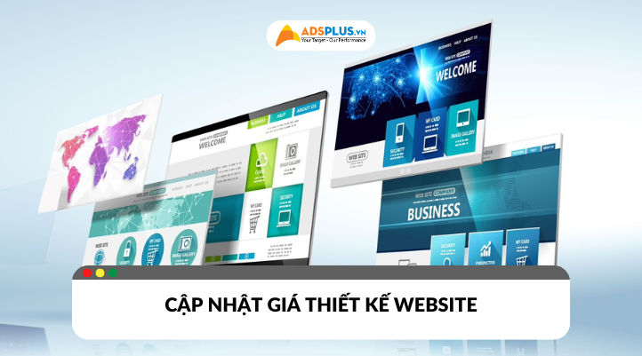 Cập nhật giá thiết kế website mới nhất