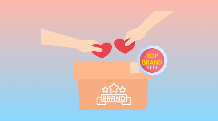 Khách hàng chọn đồng hành cùng một thương hiệu do brand love