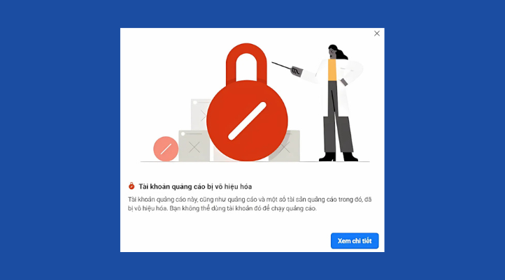 Việc thuê tài khoản quảng cáo Facebook giúp hạn chế rủi ro bị vô hiệu hóa tài khoản ads