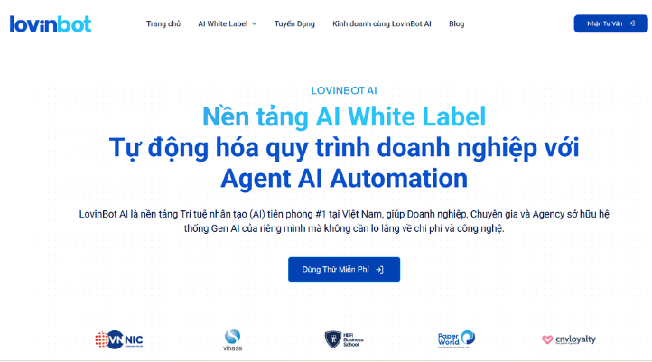 Lovinbot được xem là app viết content SEO với đa dạng chủ đề