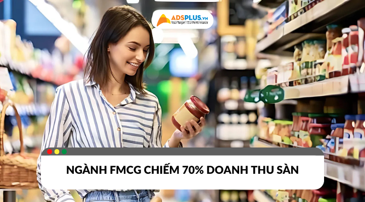 FMCG: Ngành hàng chiếm 70% doanh thu các sàn thương mại điện tử