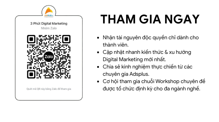Tham gia cộng đồng Digital Marketing thực chiến