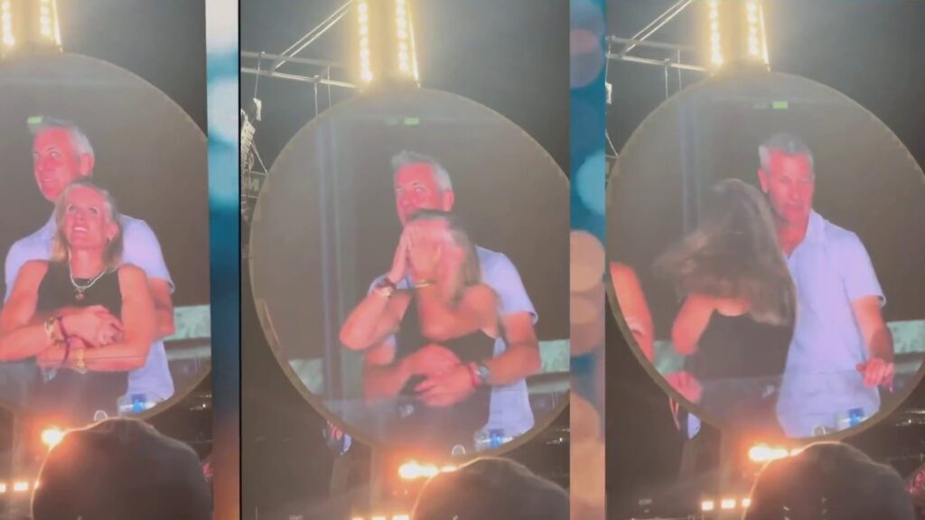Video Kiss-cam tại concert Coldplay đang viral rầm rộ trên mọi nền tảng