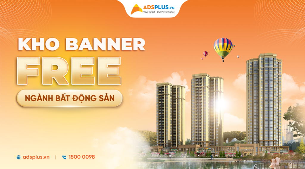 [FREE TEMPLATE] Banner Canva Ngành Bất động sản