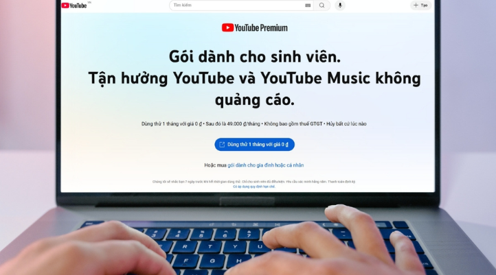 YouTube Premium giá gói dành cho sinh viên