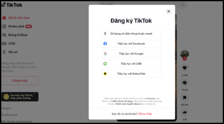 Hướng dẫn đăng ký tài khoản TikTok cá nhân để bắt đầu làm tiếp thị liên kết TikTok Shop, hoàn thiện hồ sơ và đăng video tăng tương tác