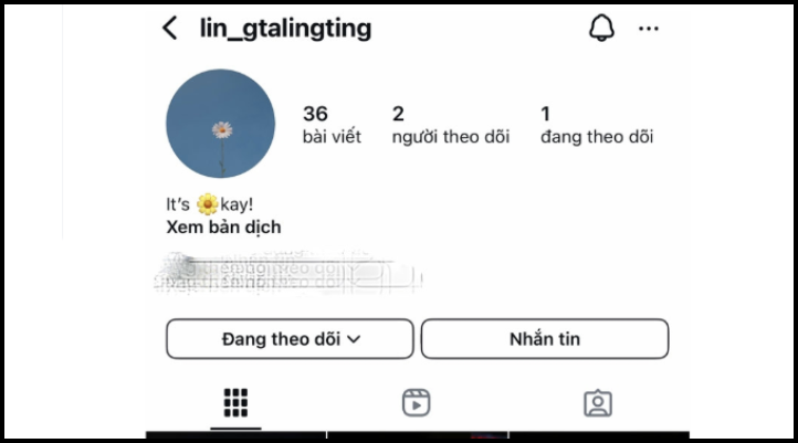 Bạn chờ chủ tài khoản Instagram riêng tư chấp nhận yêu cầu để xem ảnh và bài viết