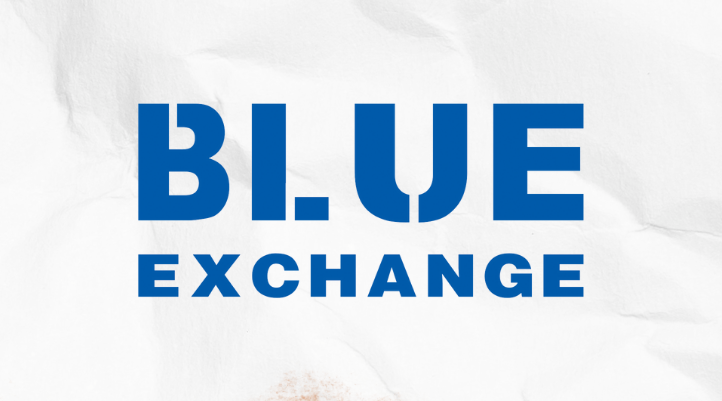 Logo các thương hiệu - Blue Exchange nổi bật với thiết kế đơn giản