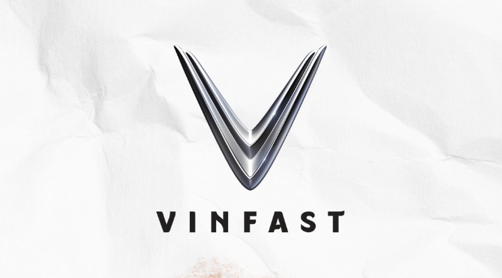 Vinfast thương hiệu ô tô và công nghệ tiên phong của Vingroup, với logo hình chữ V mạnh mẽ.