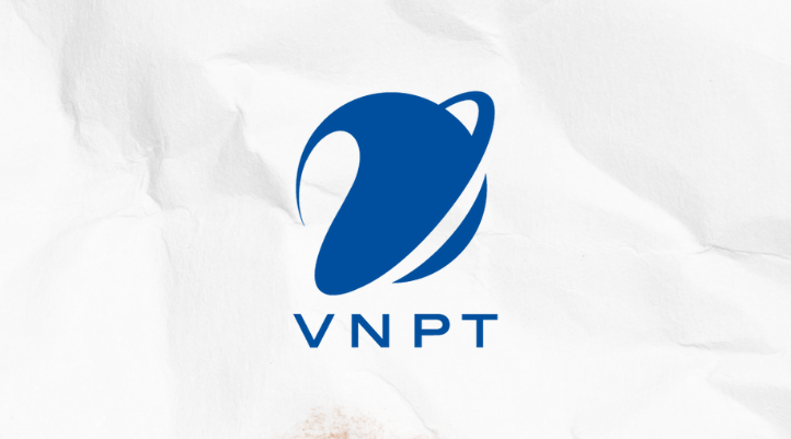 Logo các thương hiệu VNPT có màu xanh thể hiện sự uy tín